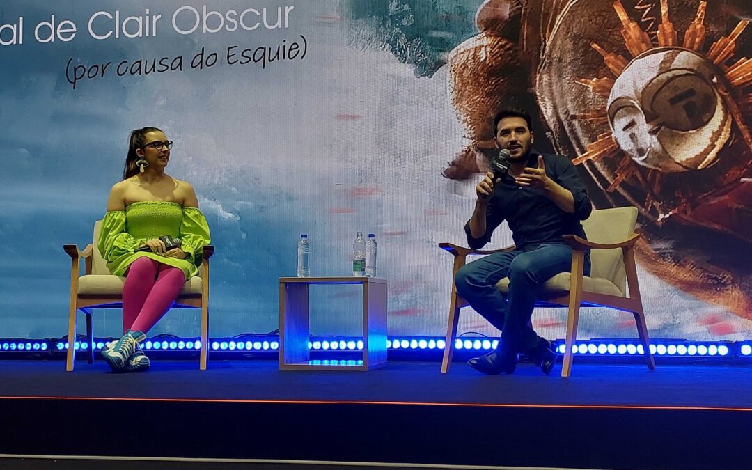 Maxence Cazorla, de Clair Obscur: Expedition 33, conquista a gamescom latam com carisma e humildade